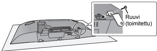 PANASONIC SC-HC395EG - Kiinnitä turvakannatin laitteeseen ruuvilla (toimitettu). - 1