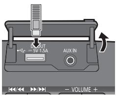 PANASONIC SC-HC395EG - ■ Connessione di un dispositivo USB - 1