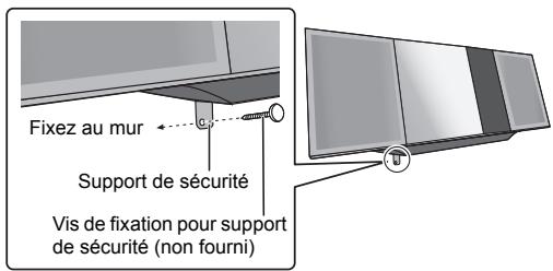 PANASONIC SC-HC395EG - Attachez la cordelette de prévention des chutes (non fournie) à cet appareil. - 6