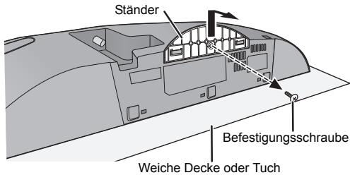 PANASONIC SC-HC395EG - Trennen Sie den Ständer vom Gerät. - 1