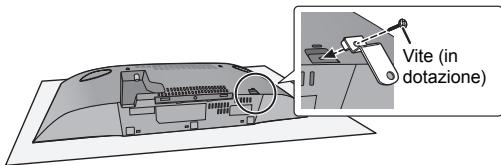 PANASONIC SC-HC395EG - Fissare il supporto di sicurezza all'unità tramite l'apposita vite (in dotazione). - 1