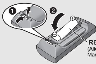 PANASONIC SC-HC397EG - Verwendung der Fernbedienung - 1