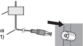 PANASONIC SC-HC397EG - Schließen Sie die Antenne an. - 4