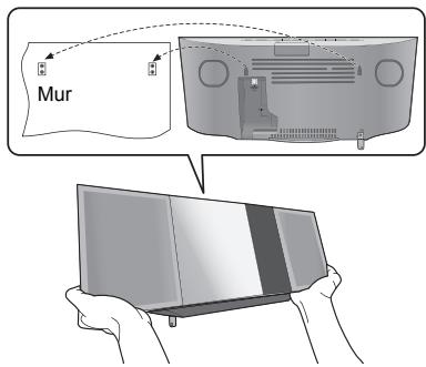 PANASONIC SC-HC397EG - Instructions pour le montage mural - 6