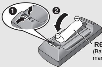PANASONIC SC-HC397EG - Uso del commando a distanza - 1