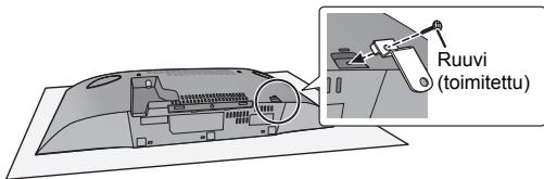 PANASONIC SC-HC397EG - Kiinmita turvakannatin laitteeseen ruuvilla (toimitetu). - 1