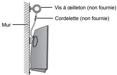 PANASONIC SC-HC397EG - Instructions pour le montage mural - 8
