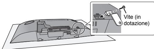 PANASONIC SC-HC397EG - Fissare il supporto di sicurezza all'unità tramite l'apposita vite (in dotazione). - 1