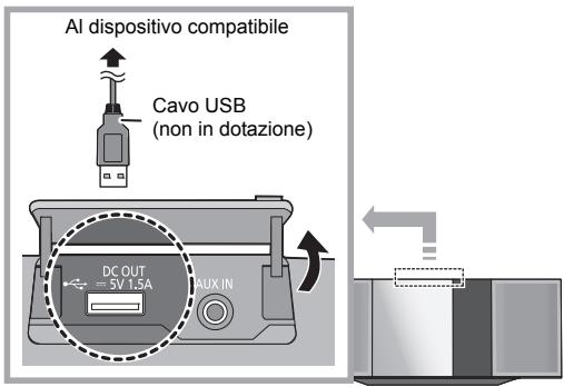 PANASONIC SC-HC397EG - Ricarica di un dispositorio - 1
