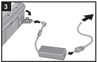 PANASONIC TOUGHBOOK CF-30 - Ouverture de l'écran - 1