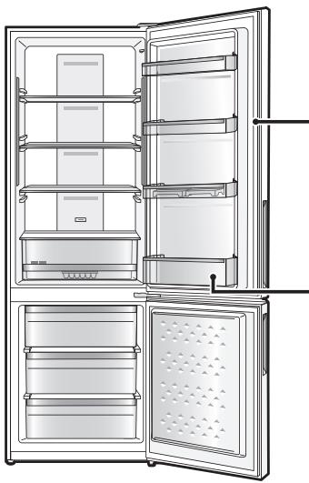 PANASONIC NR-BN30PGW - Mrazák - 2