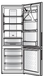 PANASONIC NR-BN30PGW - Informationen zur Entsorgung in Ländern außerhalb der europäischen Union - 1