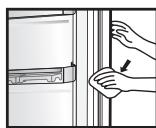 PANASONIC NR-BN30PGW - Uszczelka drzwi - 1