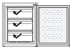 PANASONIC NR-BN30PGW - Gefrierraum - 1