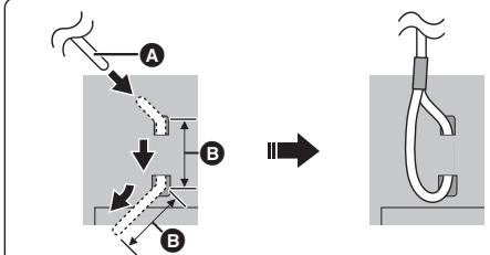 PANASONIC SC-HC402EG - Instructies voor de muurmontage - 3