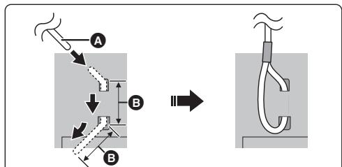 PANASONIC SC-HC402EG - Instructions pour le montage mural - 3