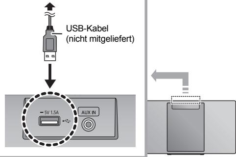 PANASONIC SC-HC402EG - ■ Aufladung eines Geräts - 1