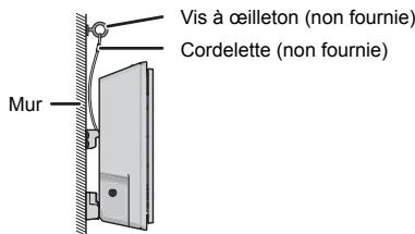 PANASONIC SC-HC402EG - Instructions pour le montage mural - 11