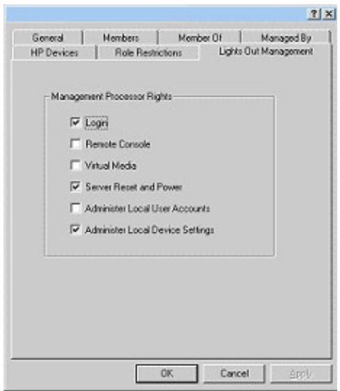 HP INTEGRATED LIGHTS-OUT 2 (ILO 2) STANDARD FIRMWARE - Supervision de Lights-Out dans Active Directory - 1