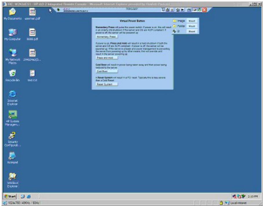HP INTEGRATED LIGHTS-OUT 2 (ILO 2) STANDARD FIRMWARE - Option Integrated Remote Console (Console distante intégrée) - 1
