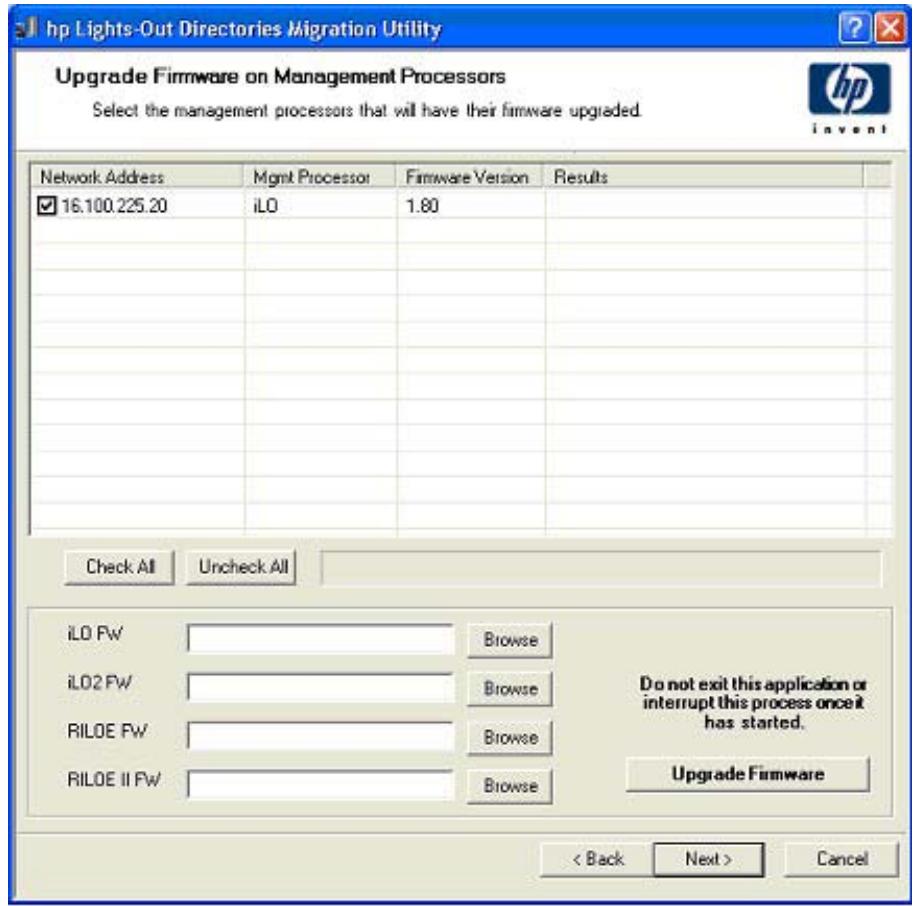 HP INTEGRATED LIGHTS-OUT 2 (ILO 2) STANDARD FIRMWARE - Mise à niveau du microprogramme des processeurs de supervision - 3