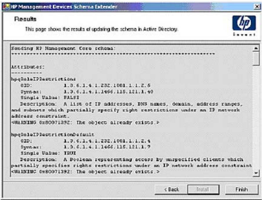 HP INTEGRATED LIGHTS-OUT 2 (ILO 2) STANDARD FIRMWARE - Results (Résultats) - 1