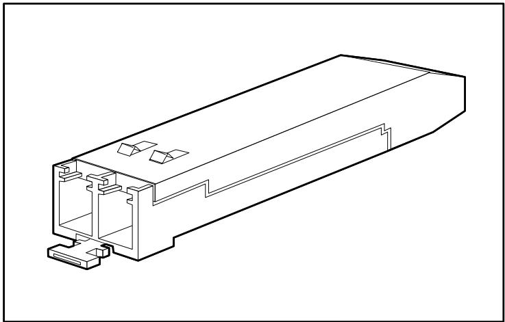 HP STORAGEWORKS ISCSI STORAGE ROUTER - Modules SFP avec mécanisme de positionnement/bouton - 1