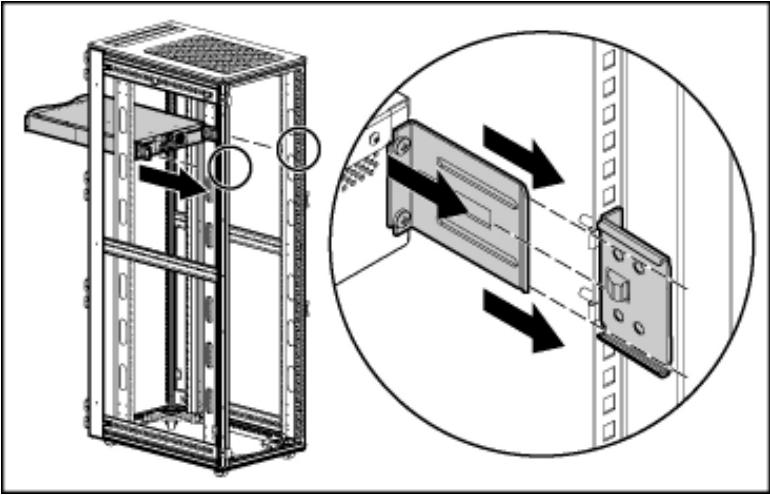 HP STORAGEWORKS SSL1016 TAPE AUTOLOADER - Insertion de l'autolocator - 1