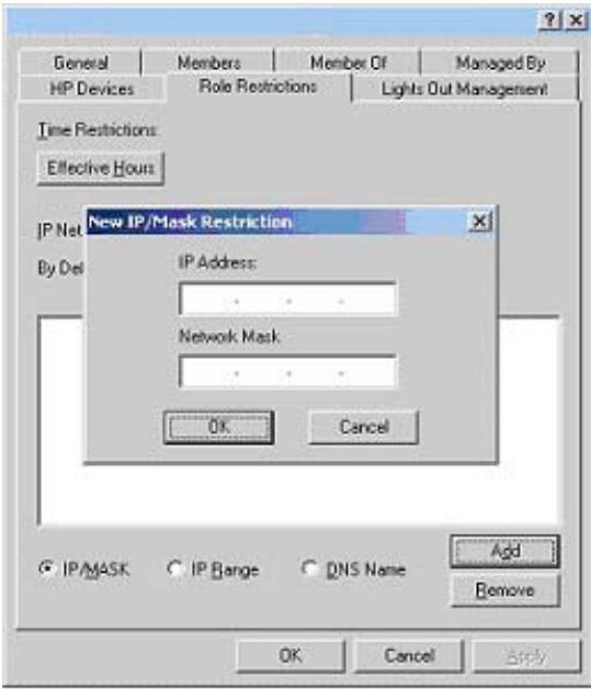 HP INTEGRATED LIGHTS-OUT (ILO 2) FEATURING ILO ADVANCED PACK - Accès à l'adresse IP ou au nom DNS du client - 1
