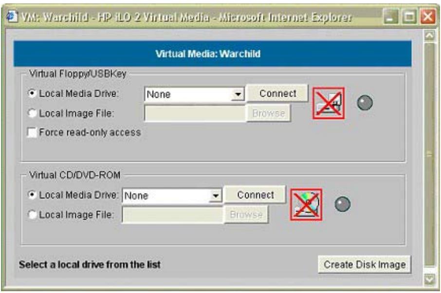 HP INTEGRATED LIGHTS-OUT (ILO 2) FEATURING ILO ADVANCED PACK - CD/DVD-ROM virtuel iLO 2 - 1