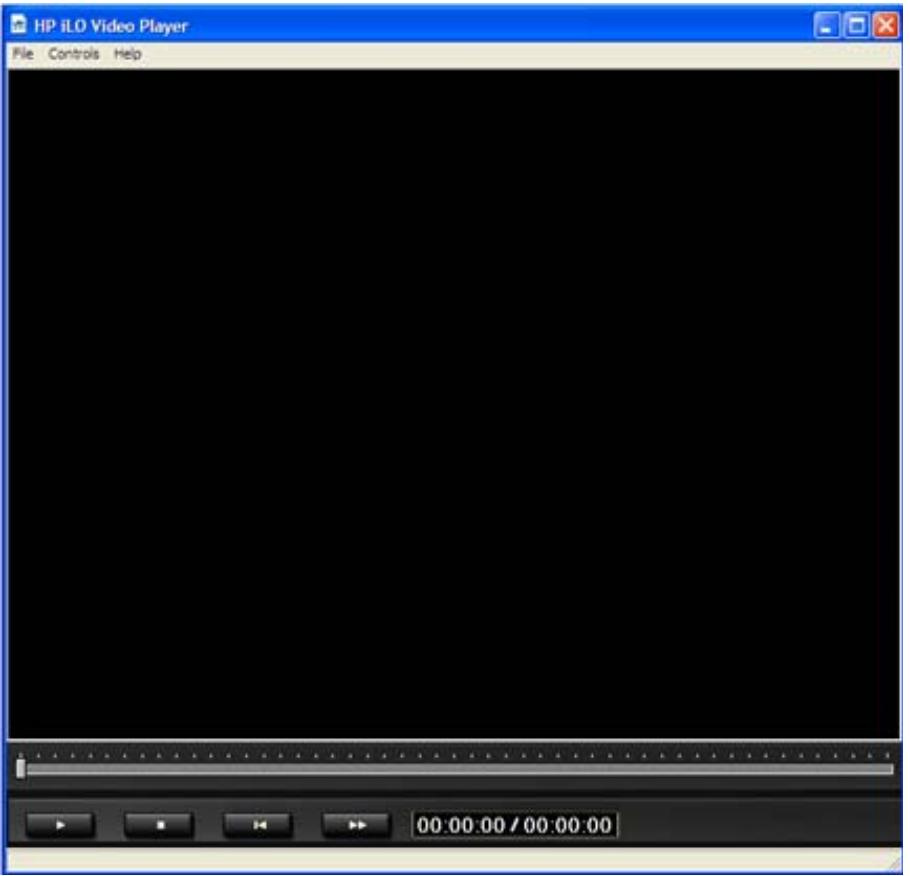 HP INTEGRATED LIGHTS-OUT (ILO 2) FEATURING ILO ADVANCED PACK - Interface utilisateur de HP iLO Video Player - 1