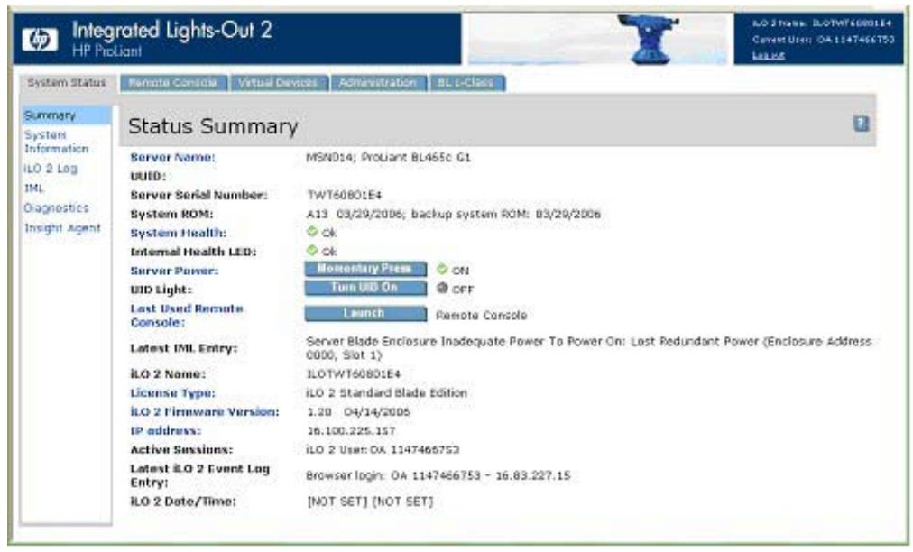 HP INTEGRATED LIGHTS-OUT (ILO 2) FEATURING ILO ADVANCED PACK - Option iLO - 2