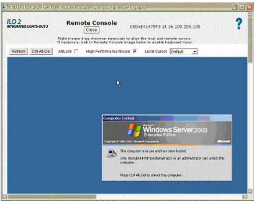 HP INTEGRATED LIGHTS-OUT (ILO 2) FEATURING ILO ADVANCED PACK - Remote Console (Console distante) - 1