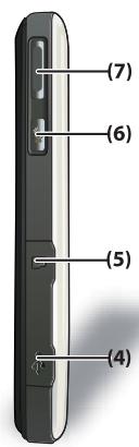 HP IPAQ 912C BUSINESS MESSENGER - Éléments des panneaux gauche et droit - 2