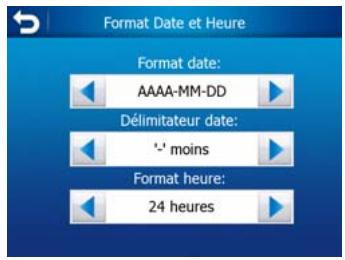 HP IPAQ 914 BUSINESS MESSENGER - Format Date et Heure - 2