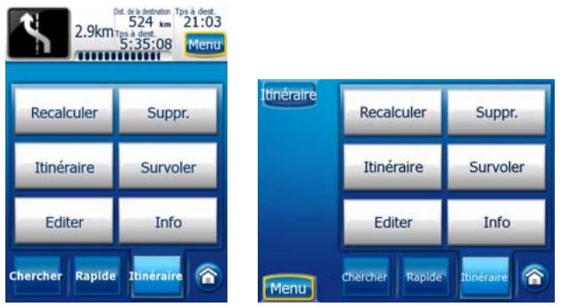 HP IPAQ 914 BUSINESS MESSENGER - Onglet Itinétaire - 1