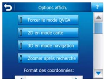 HP IPAQ 914 BUSINESS MESSENGER - Options affich. - 2