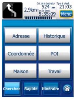 HP IPAQ 914 BUSINESS MESSENGER - Onglet Chercher - 1
