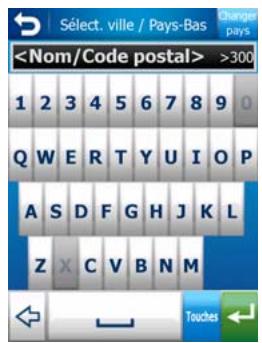 HP IPAQ 914 BUSINESS MESSENGER - Sélectionner une nouvelle localité - 1