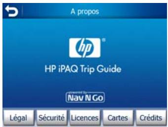HP IPAQ 914 BUSINESS MESSENGER - L'écran À propos de - 2