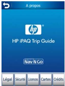 HP IPAQ 914 BUSINESS MESSENGER - L'écran À propos de - 1