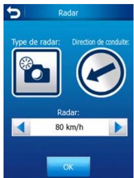 HP IPAQ 914 BUSINESS MESSENGER - Ajouter un nouveau radar ou editor un radar existant - 1