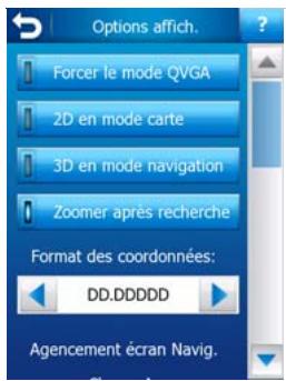 HP IPAQ 914 BUSINESS MESSENGER - Options affich. - 1