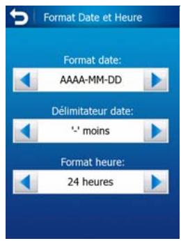 HP IPAQ 914 BUSINESS MESSENGER - Format Date et Heure - 1