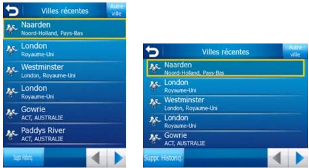HP IPAQ 914 BUSINESS MESSENGER - Selectionner la ville, l'Etat et le pays où effectuer une recherche - 1