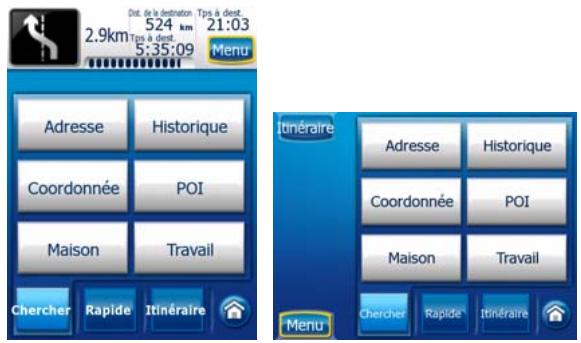HP IPAQ 914 BUSINESS MESSENGER - Avec le menu Chercher - 1