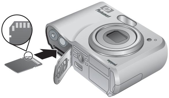 HP PHOTOSMART M525 - Installation et formatage d'une carte mémoire en option - 1