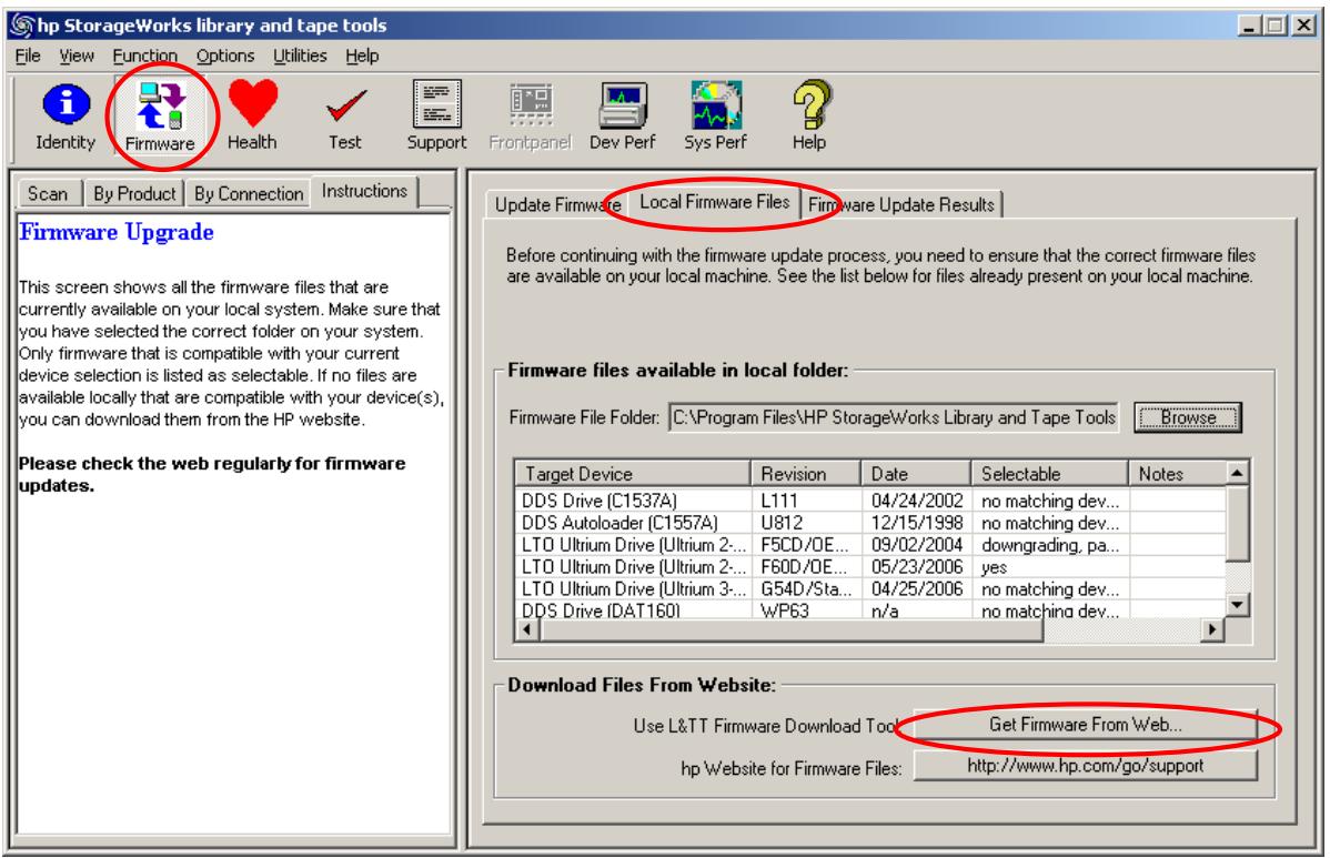 HP SURESTORE SCSI-FC BRIDGES - Comment trouverle numero de sériede mon lecteur avecL&amp;TT? - 2