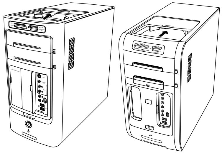HP PAVILION - Utilisation de la baie d'accueil - 1