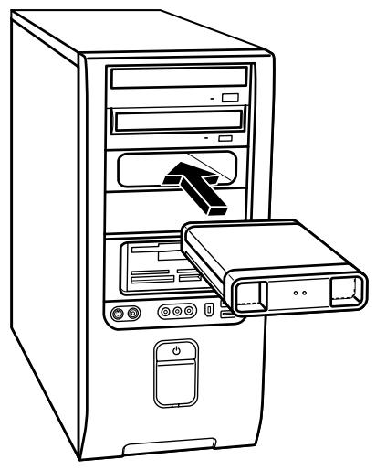 HP PAVILION - Connexion du disque - 2